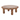 Beaded Natural Wood Pedastal