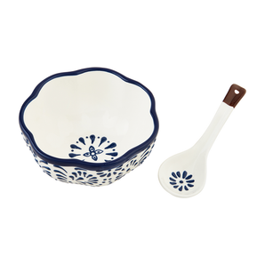 Blue Salsa Bowl Set