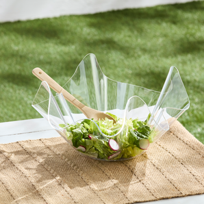 Acrylic Ruffle Bowl