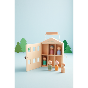 My Family Wood Box Toy Set