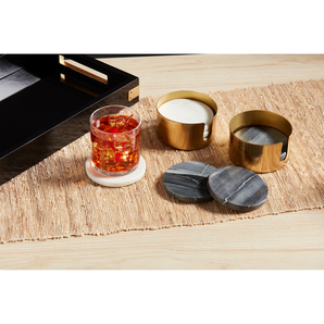 Black Marble Coasters