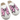 Light Pink Bow Slippers