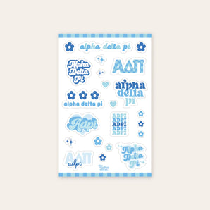Greek Sisterhood Sticker Sheet
