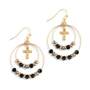 Beaded Prayer Earrings