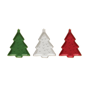 Ceramic Christmas Tree Dish