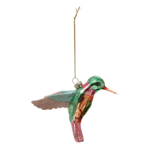 Pastel Hummingbird Ornament