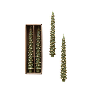 Cedar Tree Shaped Tapers