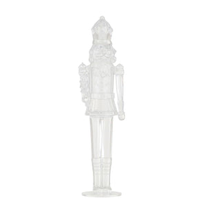 Clear Acrylic Nutcracker