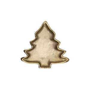 Gold Tree Shaped Dish