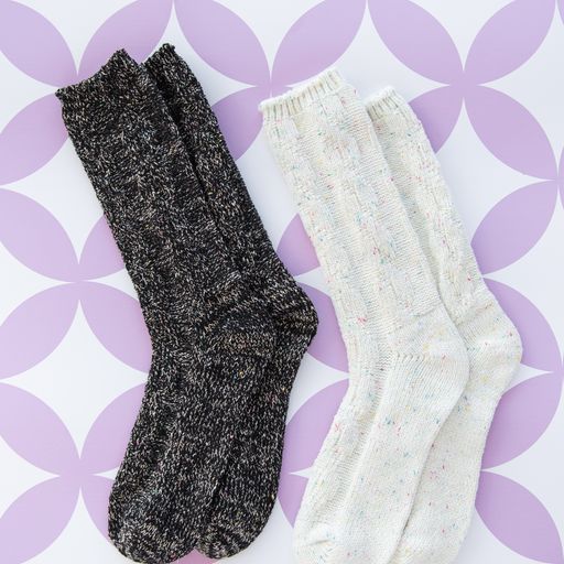 Ragg Cable Crew Socks