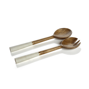 Mango Wood & Server Set