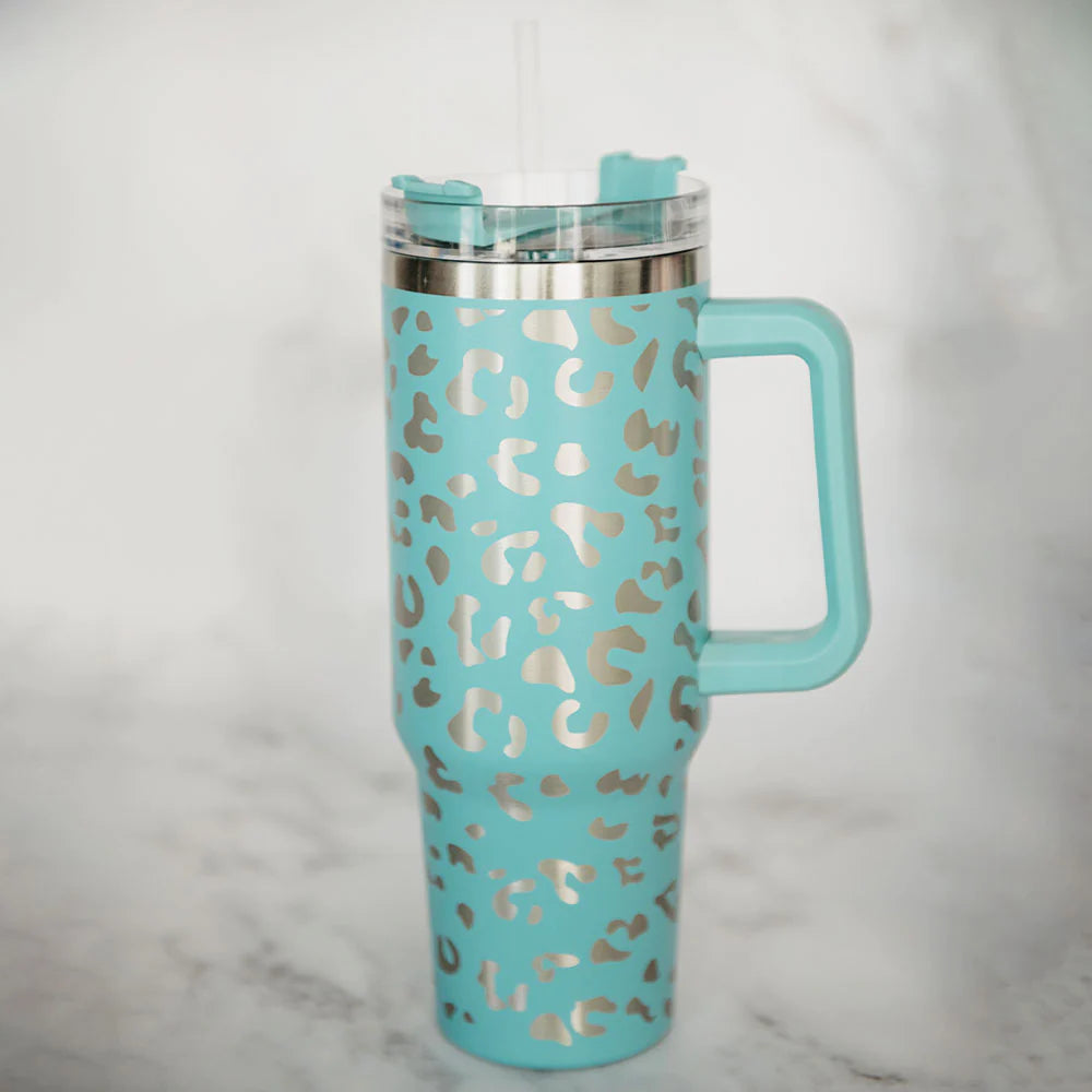 Tumbler Cup with Handle – Accents Home & Gifts